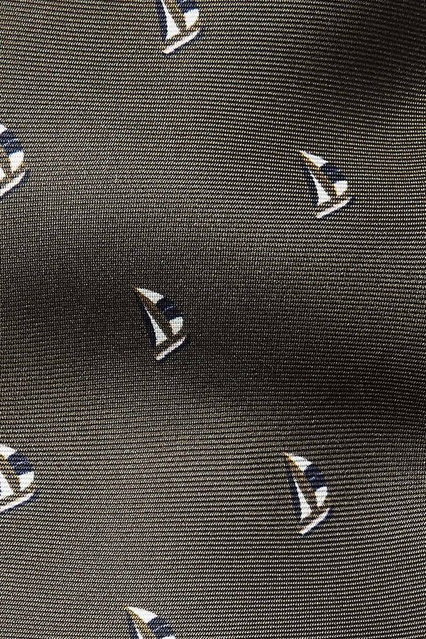 Selected Gravata para homem soft touch Castanho