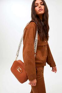 Lola Casademunt Bolsa de ombro com monograma