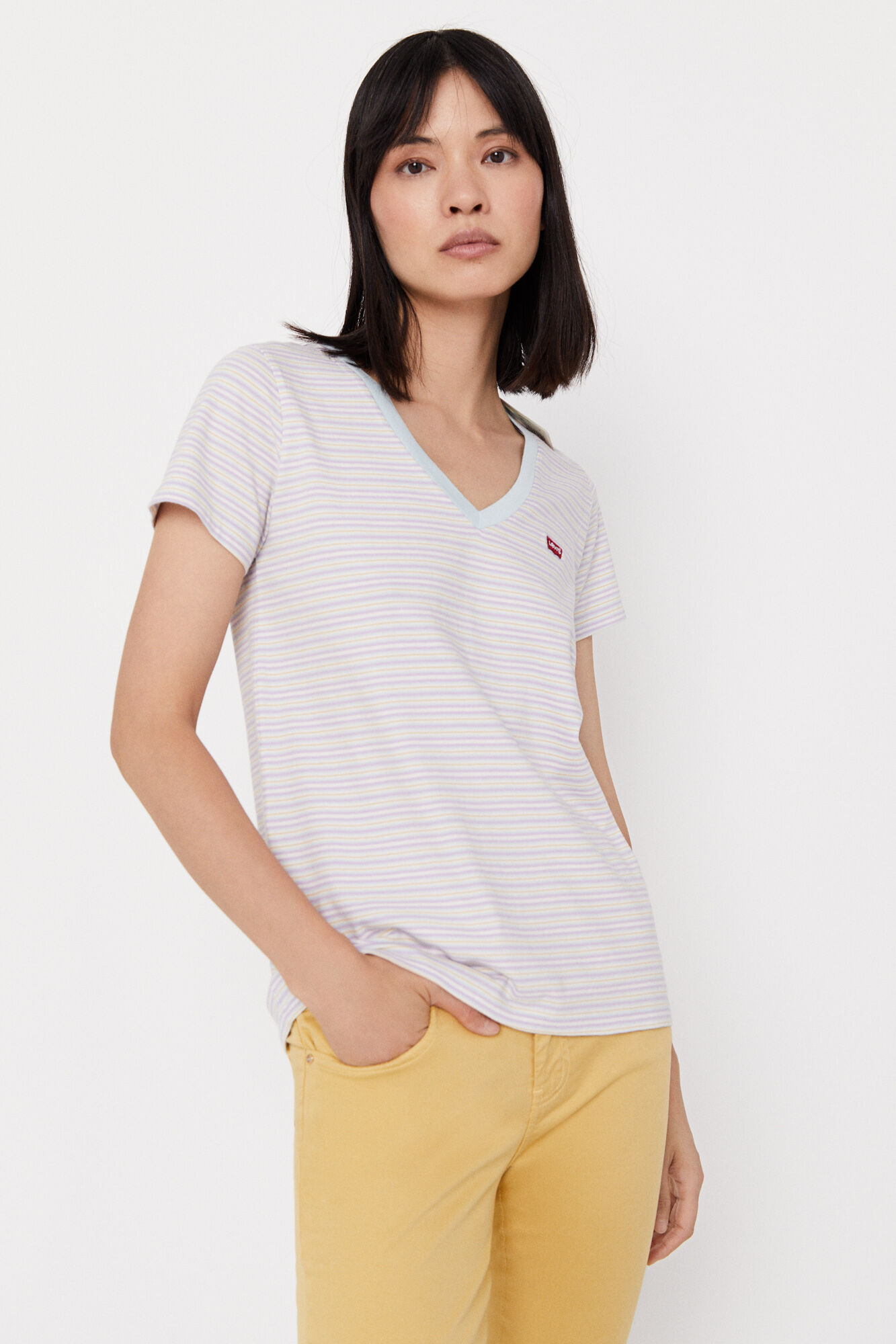 Camiseta levis mujer best sale rayas
