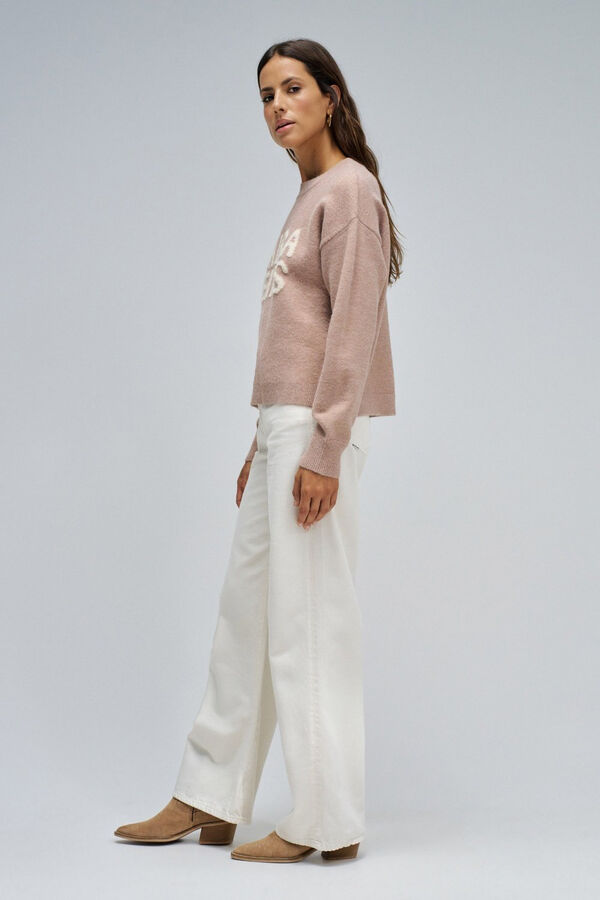 Salsa Jeans Jersey de punto con branding Beige