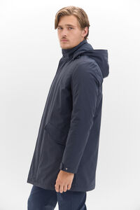 Cortefiel Lightweight raincoat Navy