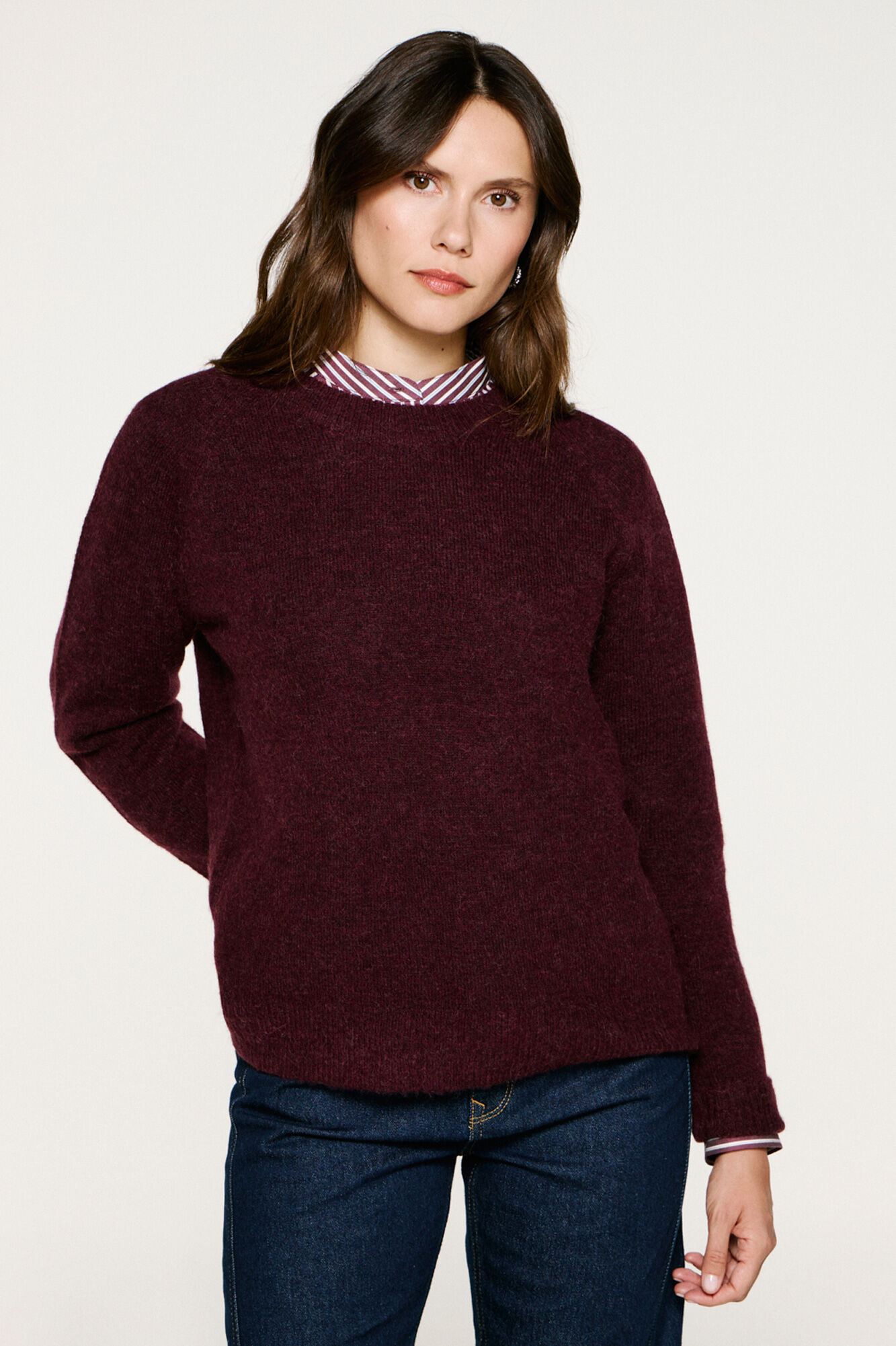 Selected Camisola de l&atilde; e alpaca