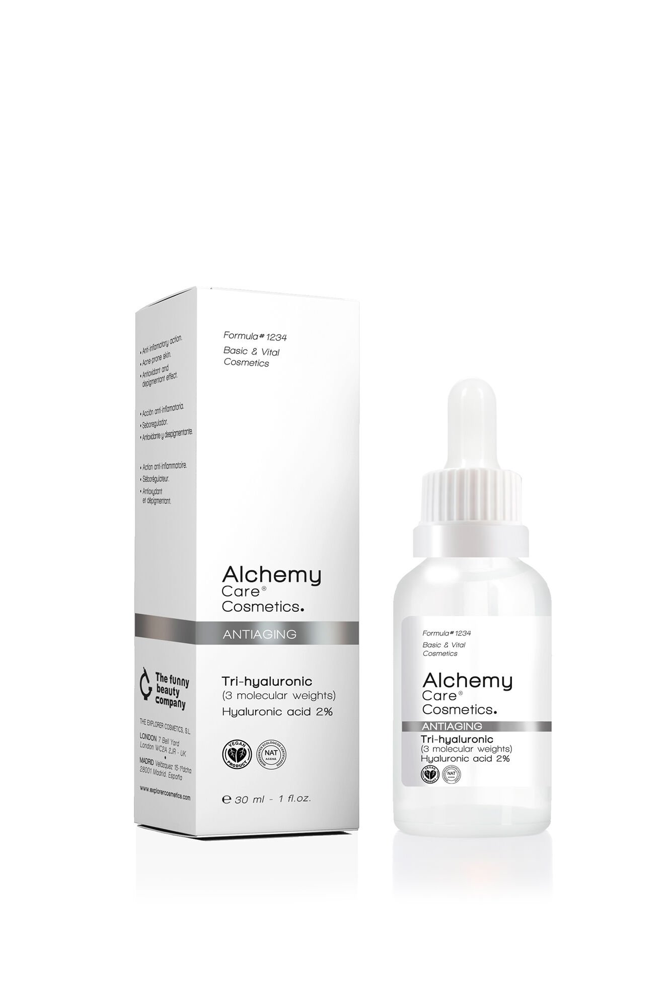 Alchemy S&eacute;rum antiedad tri-hialur&oacute;nico 2% 30 ml