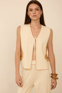 Meisie Chaleco de punto