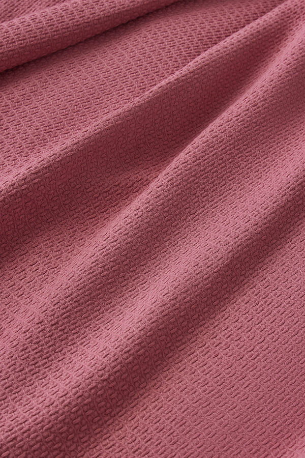 Cortefiel Melisa Mustard Bedspread cama 180-200 cm Pink