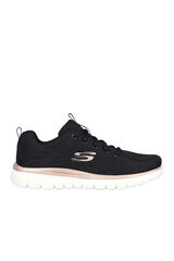 Skechers Chinelos de quarto elegantes Preto