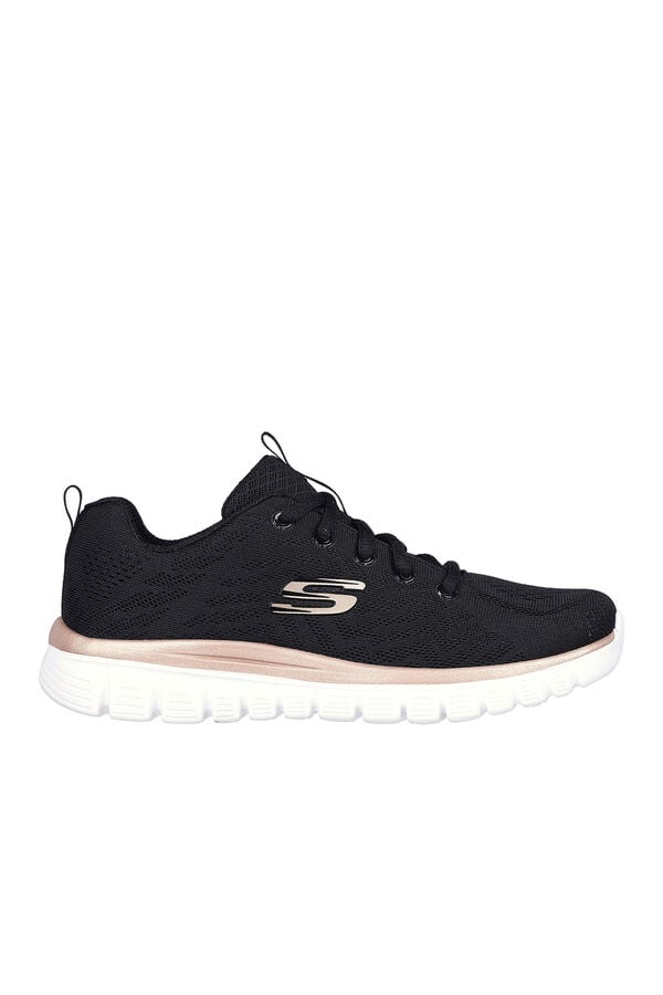 Skechers Chinelos de quarto elegantes Preto