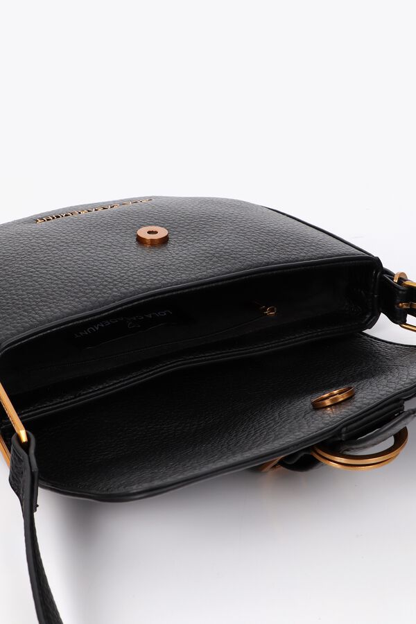 Lola Casademunt Crossbody bag with belt detail Black