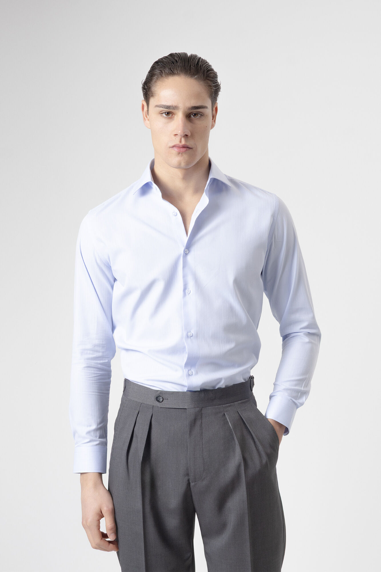 PuroEGO Camisa vestir espiga