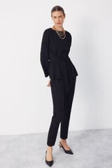 Cortefiel Skinny stretch trousers Black