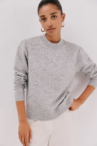 Cortefiel Jersey punto perlas