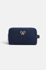 Silbon Classic racket vanity case Navy