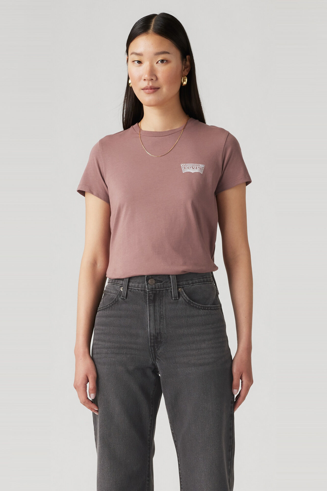 Camiseta levis mujer rosa 2025