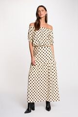 Morgan Fitted long skirt Multicolour