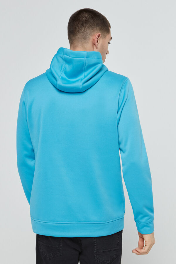 Cortefiel Sweatshirt with logo Turquoise