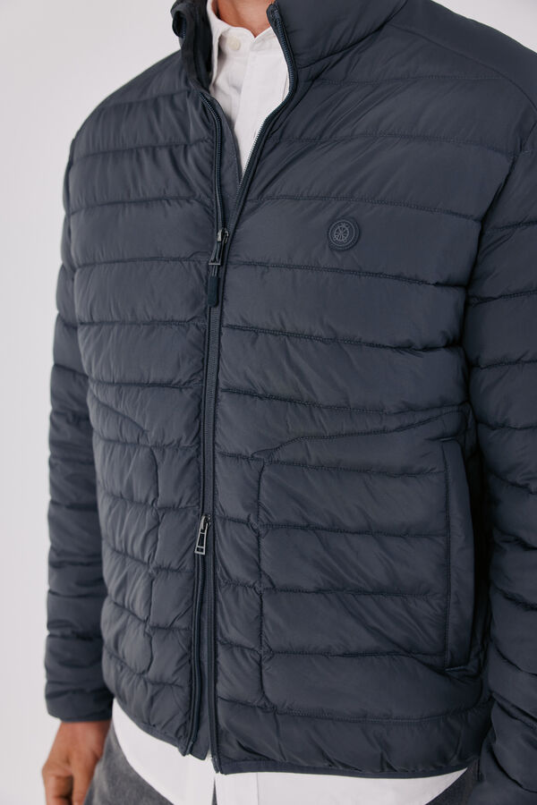 Cortefiel Ultralight puffer jacket Dark grey
