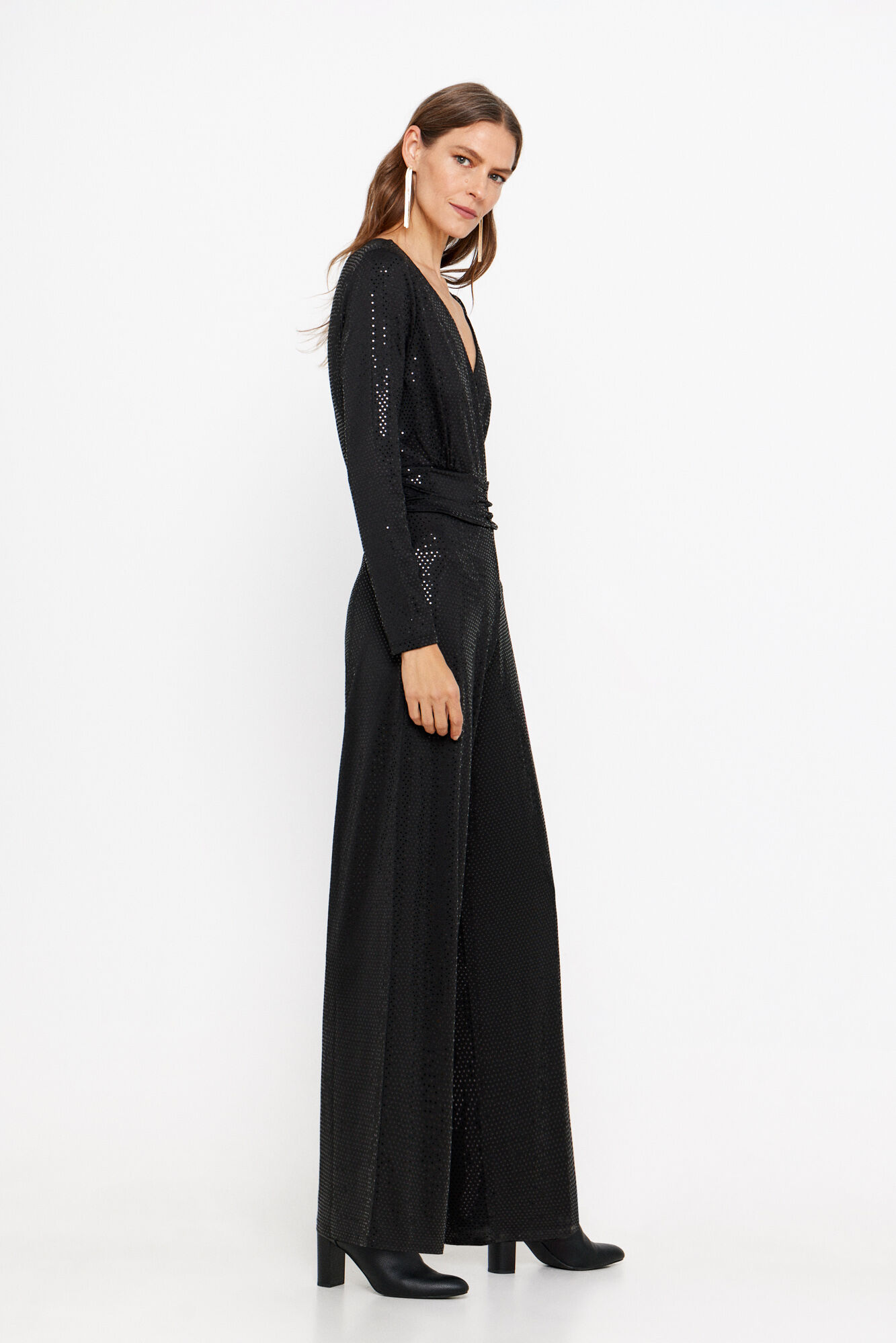 Jersey knit jumpsuit store