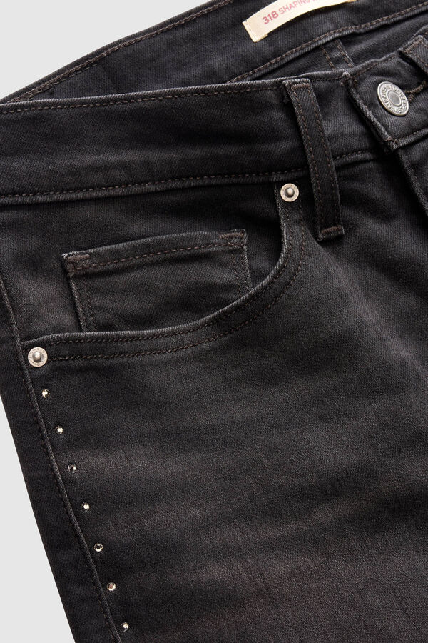 Levi's Jeans 318&trade; Shaping Wide Leg Cinzento