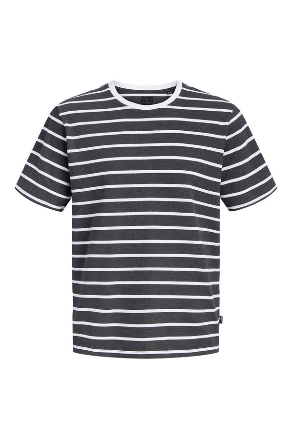 Jack & Jones T-shirt riscas Cinzento