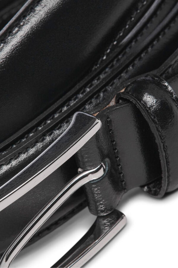 Jack & Jones Cinto pele Preto