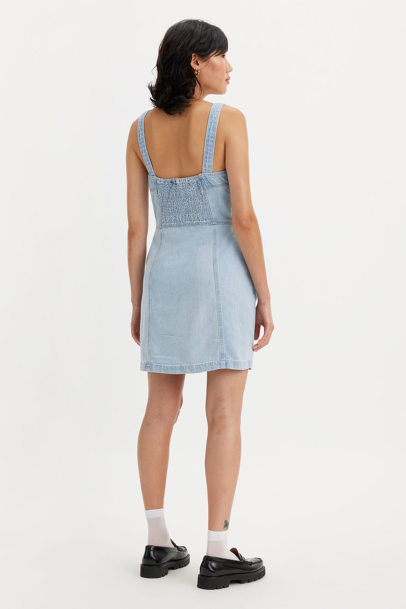 Levis denim dress Women s dresses and jumpsuits Cortefiel