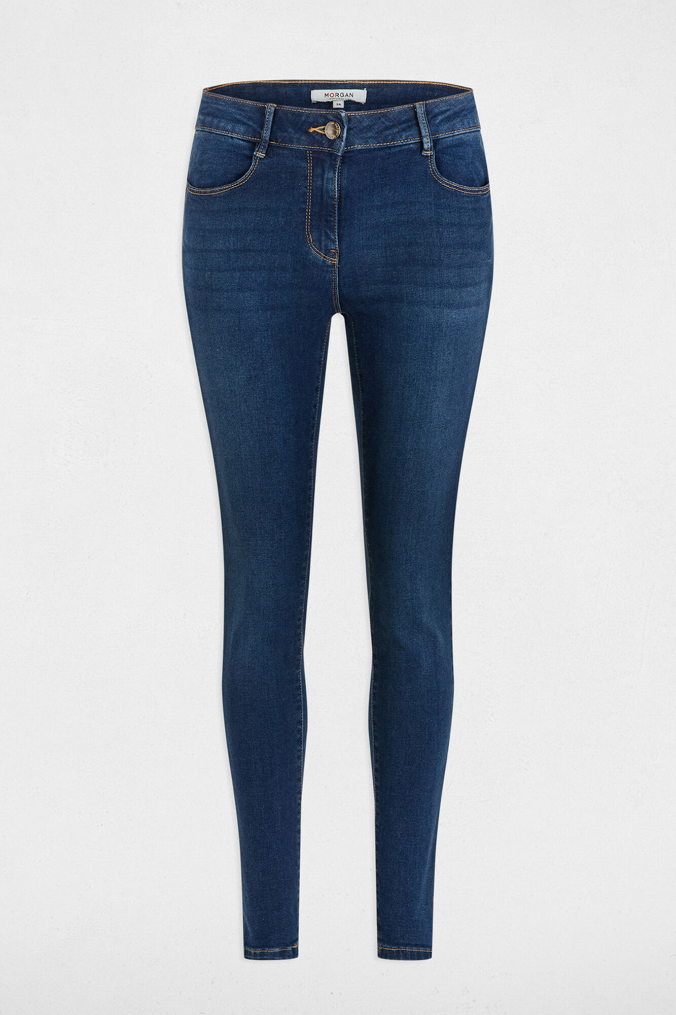 Morgan Jeans slim tamanho padr&atilde;o