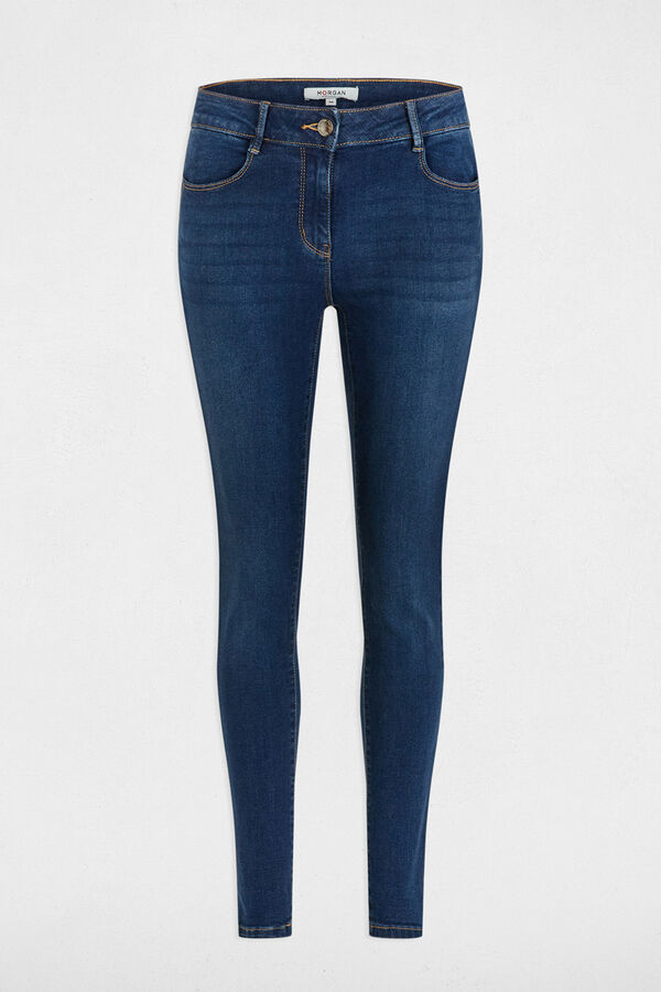 Morgan Jeans slim tamanho padr&atilde;o Azul