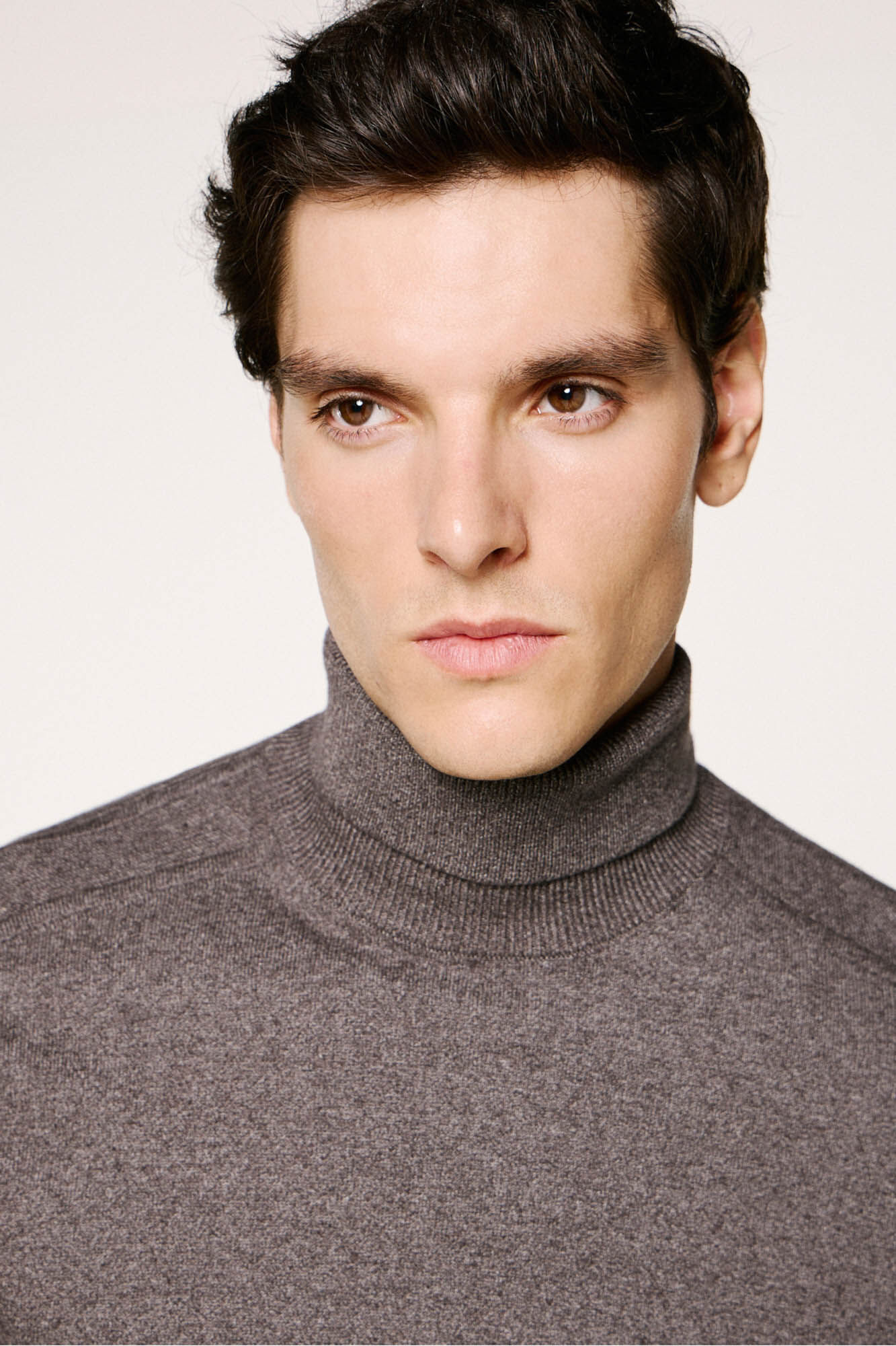 Selected Camisola de gola de algod&atilde;o org&acirc;nico 