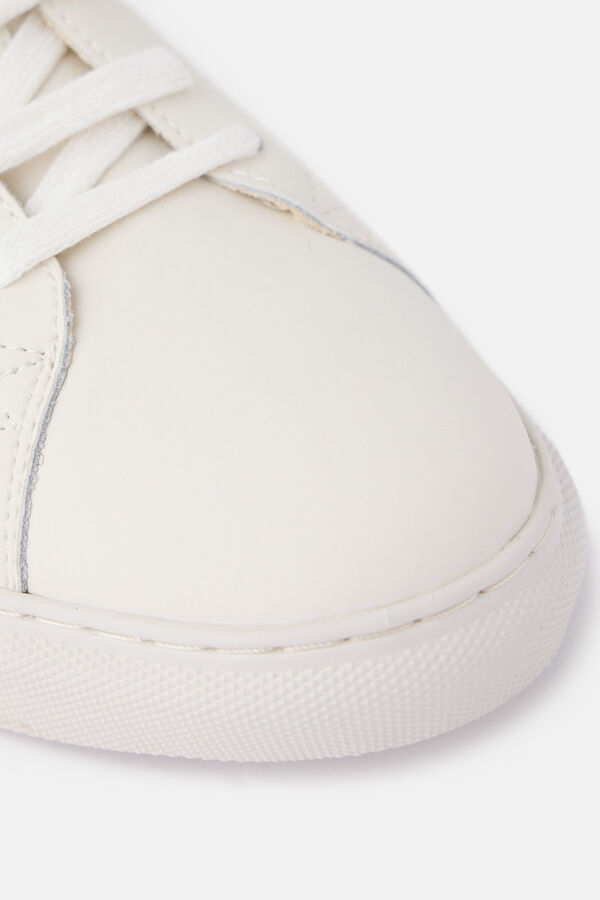 Silbon Zapatilla silbon clasica blanca Azul marino