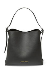 Vero Moda Mala transversal com efeito couro  Cinzento