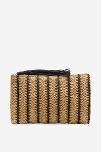 Cortefiel Raffia clutch