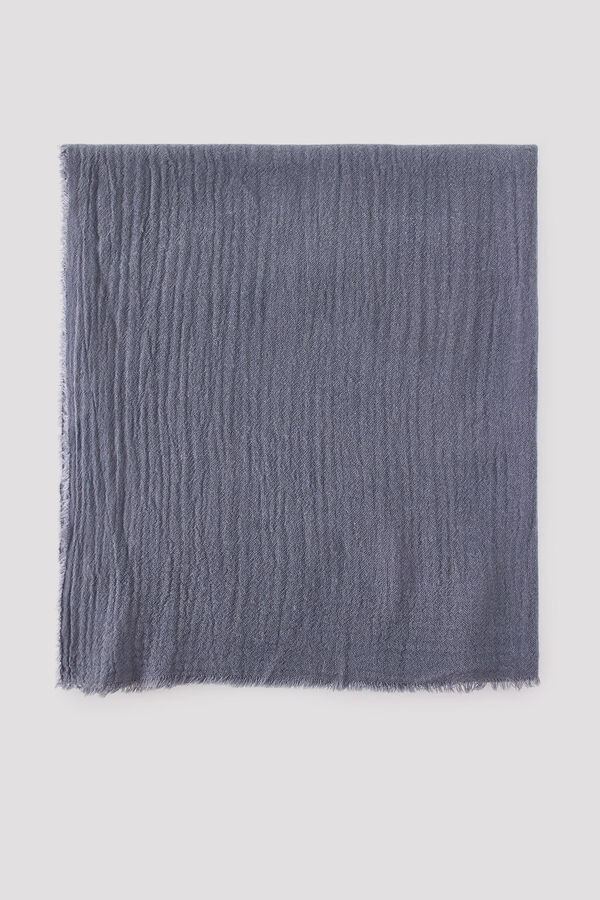 Cortefiel Plain scarf Grey