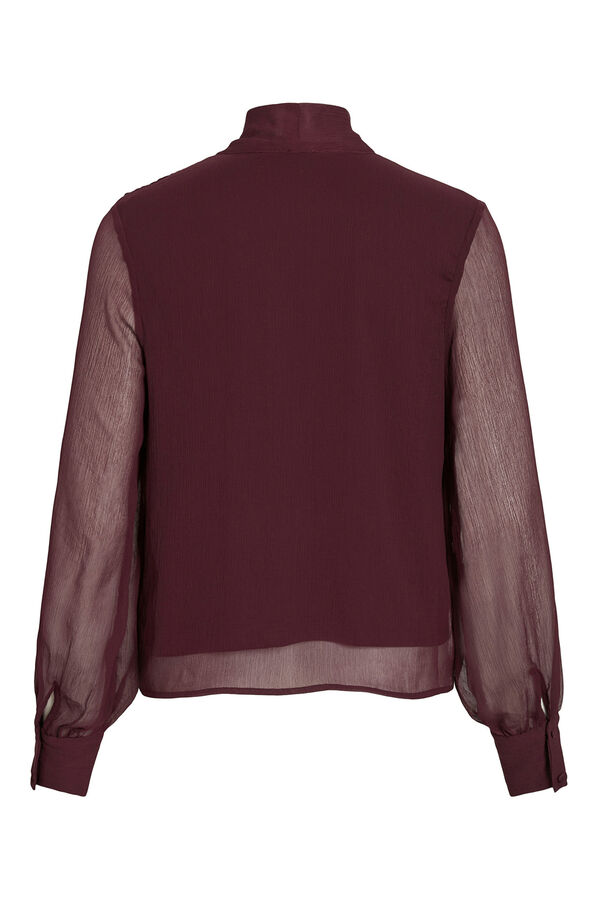 Vila Blusa de manga comprida Roxo
