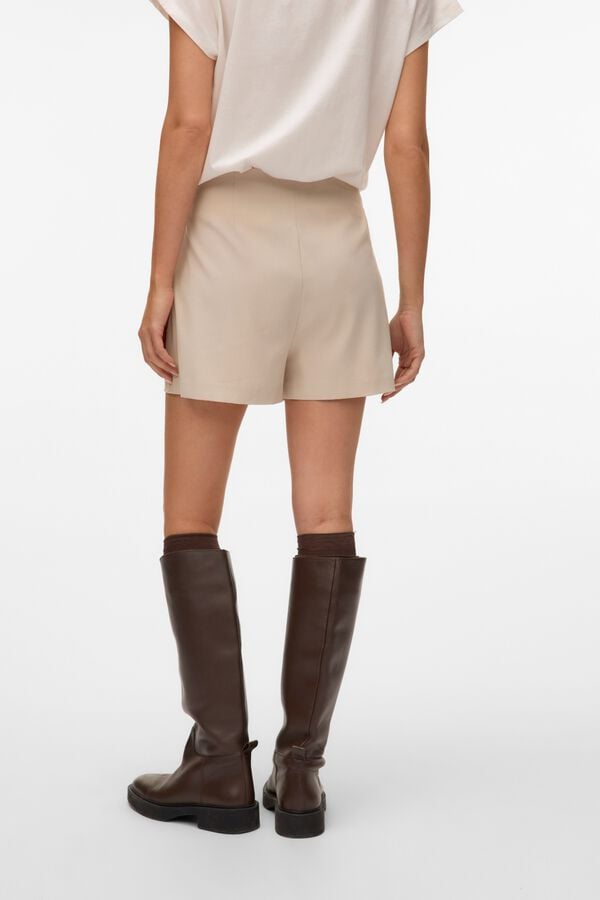 Vero Moda Saia-cal&ccedil;&atilde;o curta Tostado