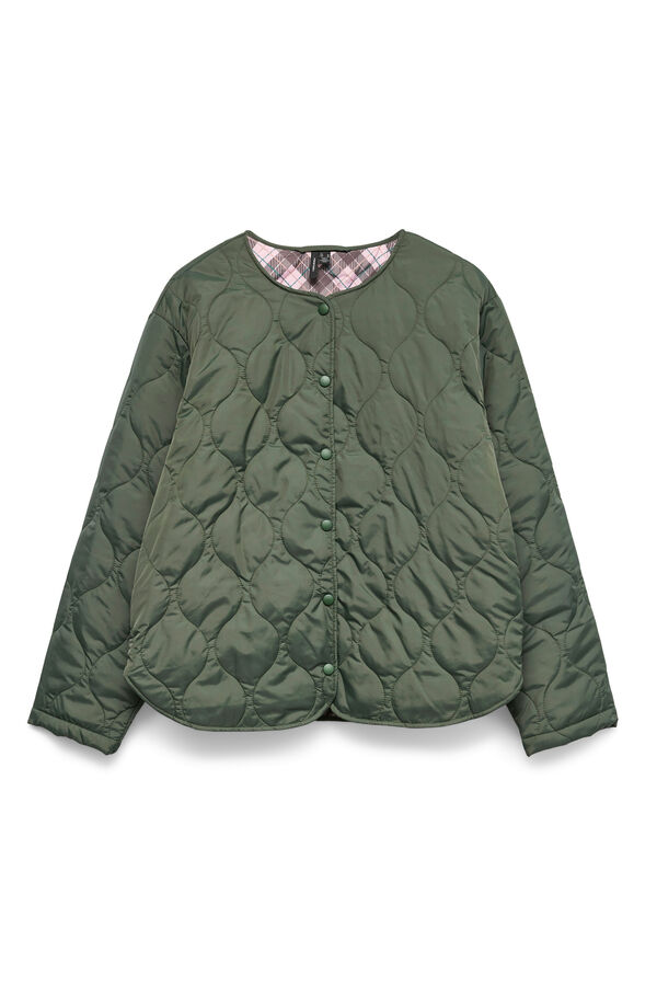 Vero Moda Casaco curta acolchoada  Verde