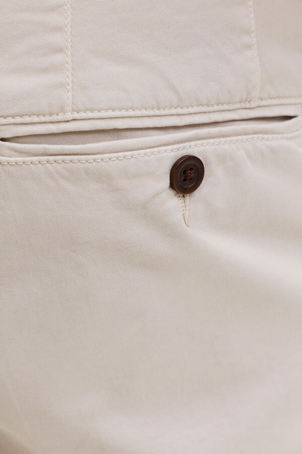 Jack & Jones Bermuda chino em sarja Tostado