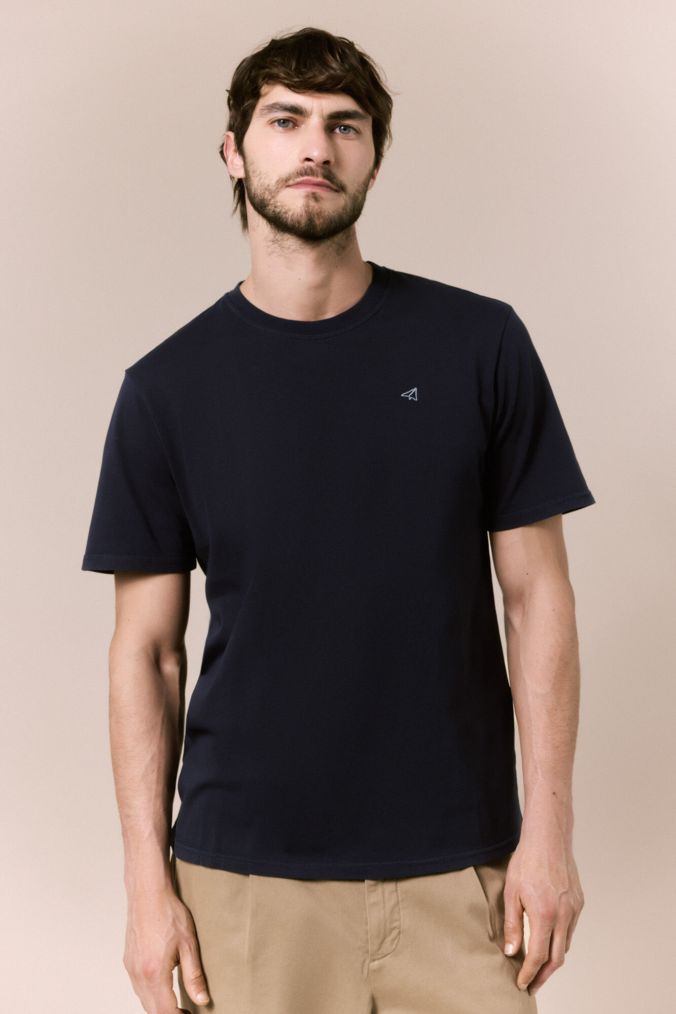 OOTO T-shirt b&aacute;sica lavada