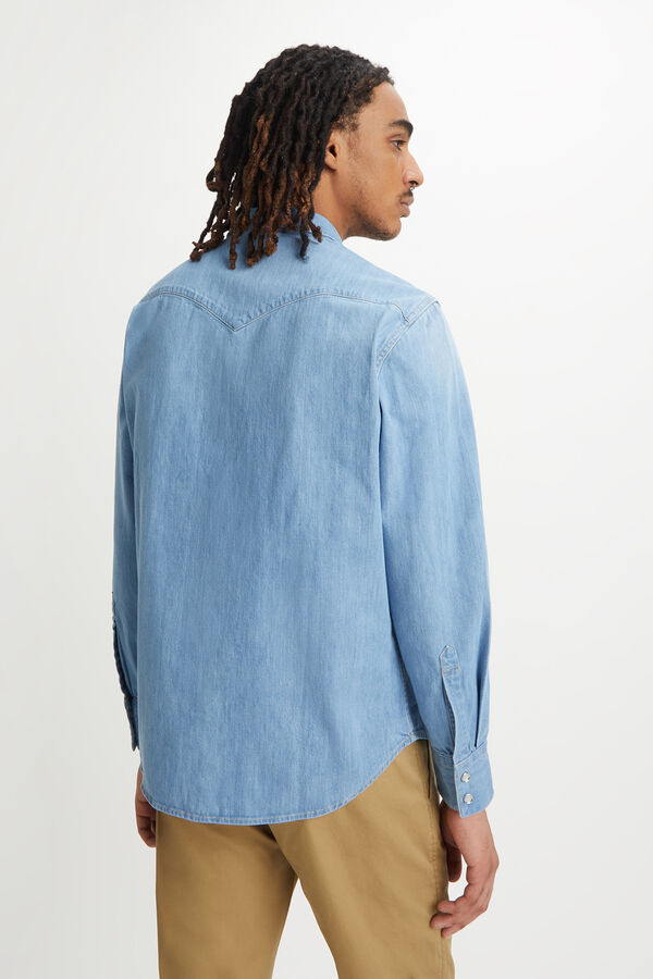 Cortefiel Levi's® denim shirt  Blue