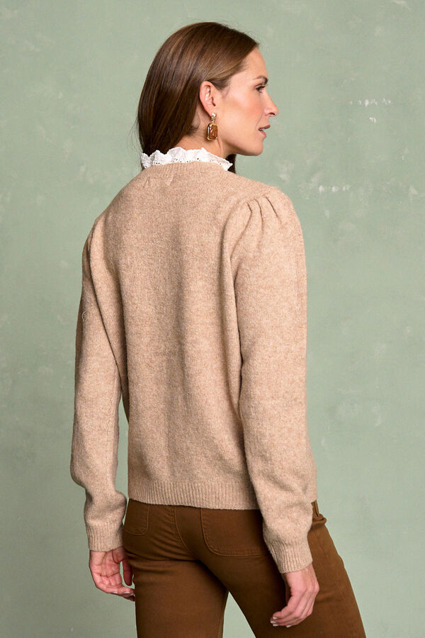 Polín Et Moi Jersey encaje Antara Beige