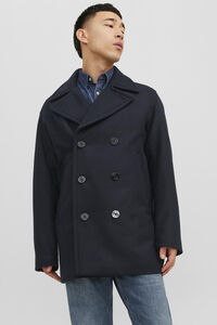 Jack & Jones Sobretudo curto cruzado