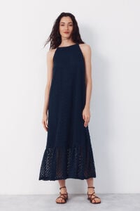 Cortefiel Structured halterneck dress