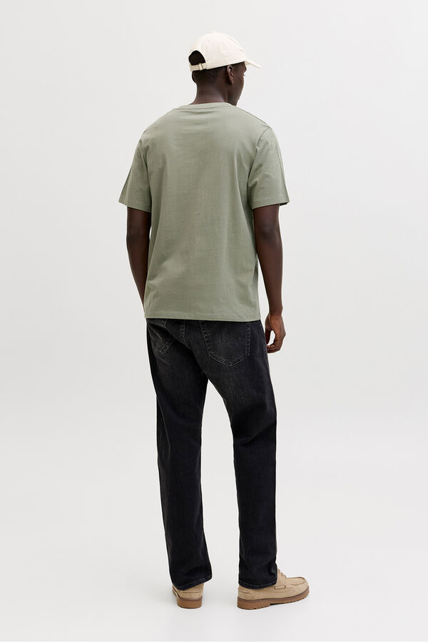 Jack & Jones Cotton regular fit T-shirt Green