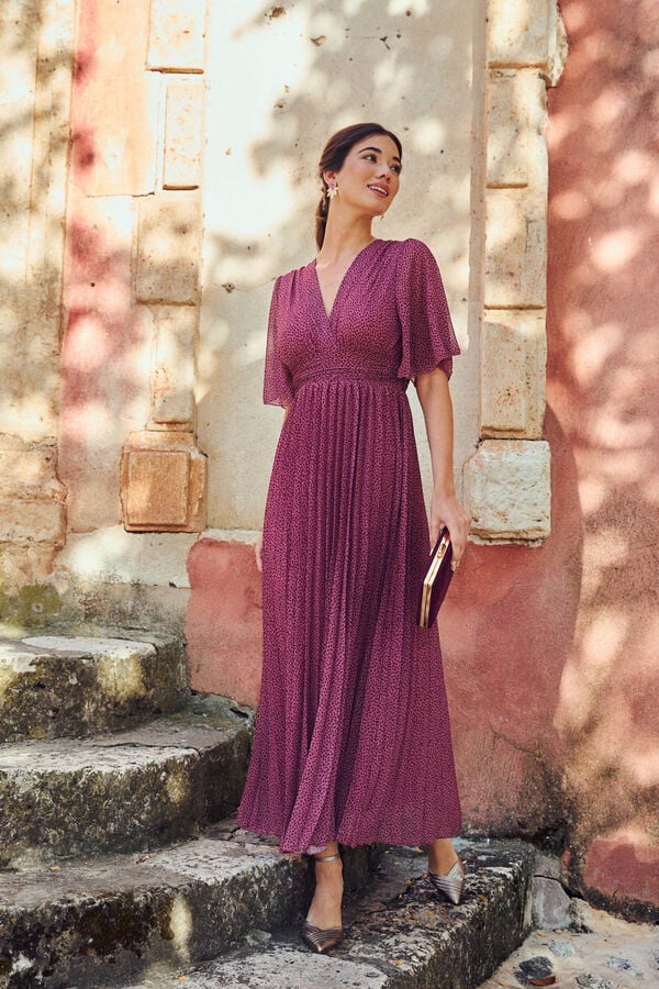 Polín Et Moi Vestido largo Parina Morado