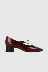 Cortefiel Court shoes Maroon