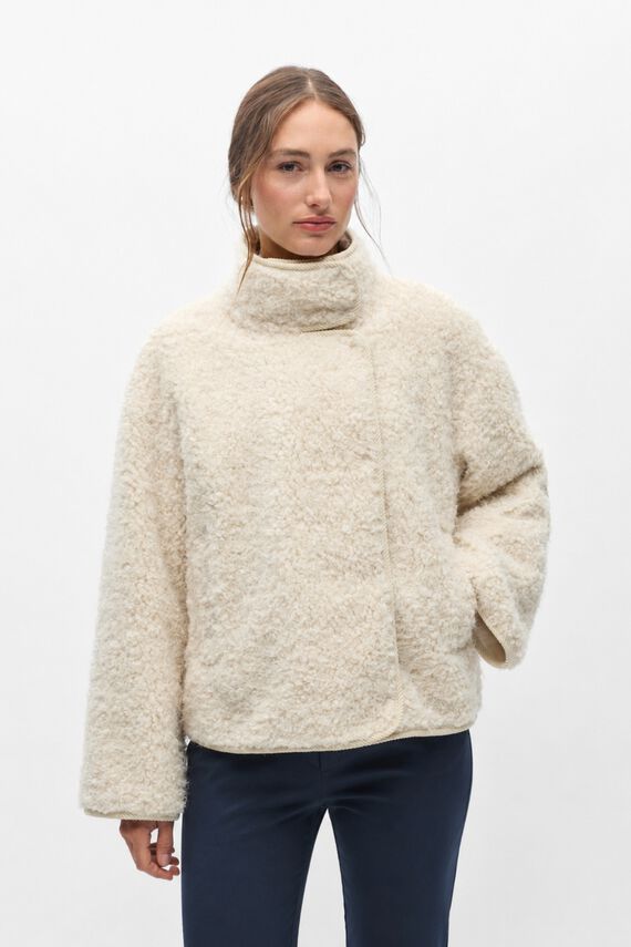 Chaqueta borreguillo sintético