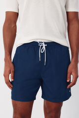 Cortefiel Plain basic swimwear Navy