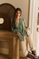 Jaase Blusa estampada Clara Verde