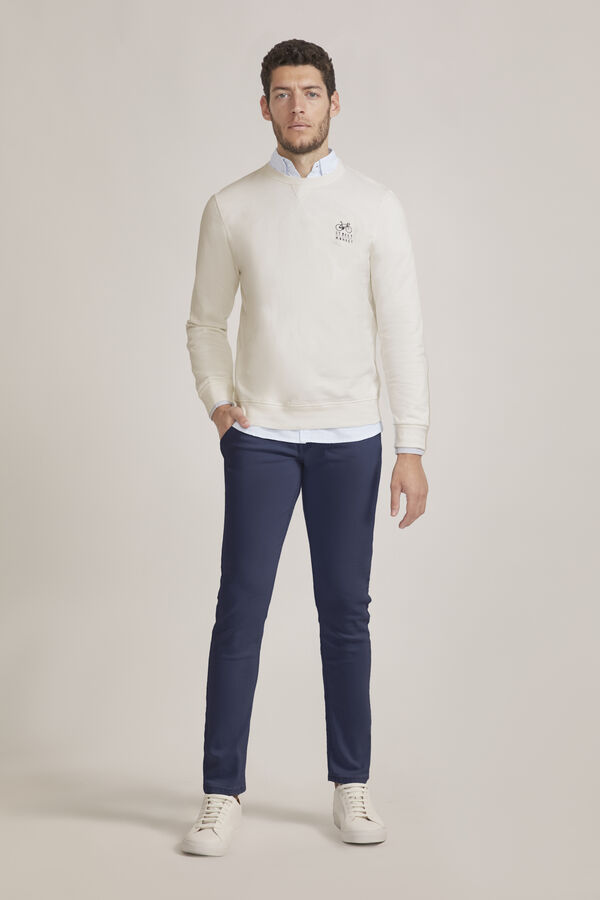 Street Monkey Sweatshirt da moda  Ecru