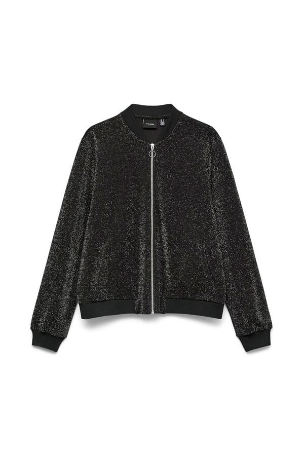 Vero Moda Blus&atilde;o bomber Preto