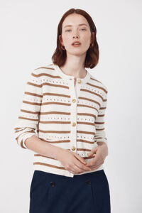 Cortefiel Short buttoned jacket